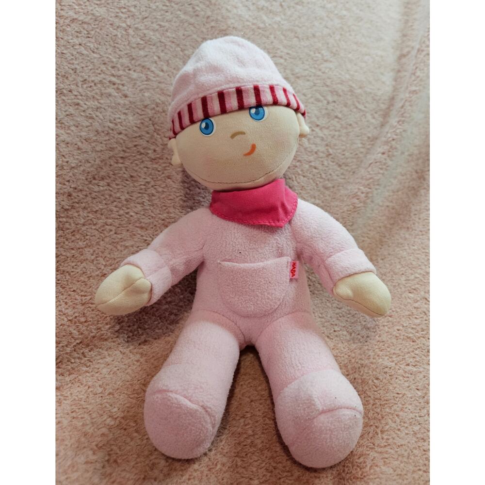 HABA Snug-up Dolly Luisa 8" My First Baby Doll 002618 Machine Washable